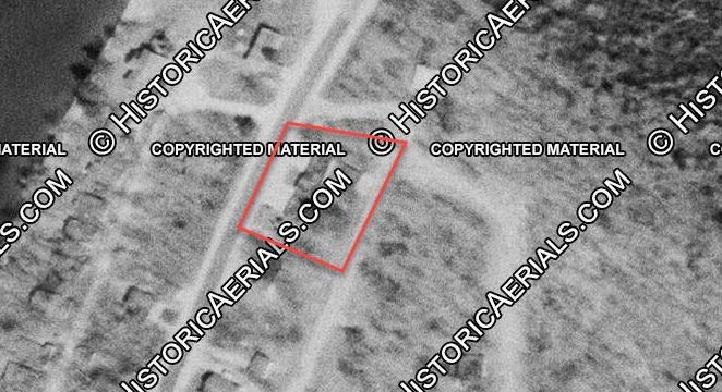 Undetermined Prudenville Motel - 1960 Aerial (newer photo)